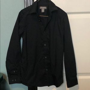Youth black dress shirt